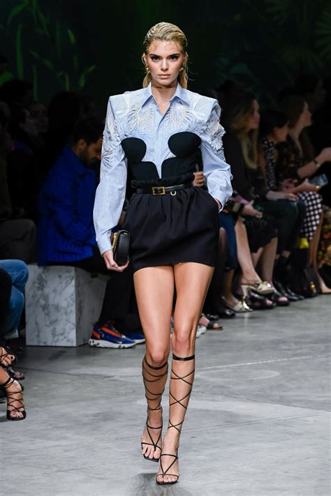 versace collection review|versace runway looks.